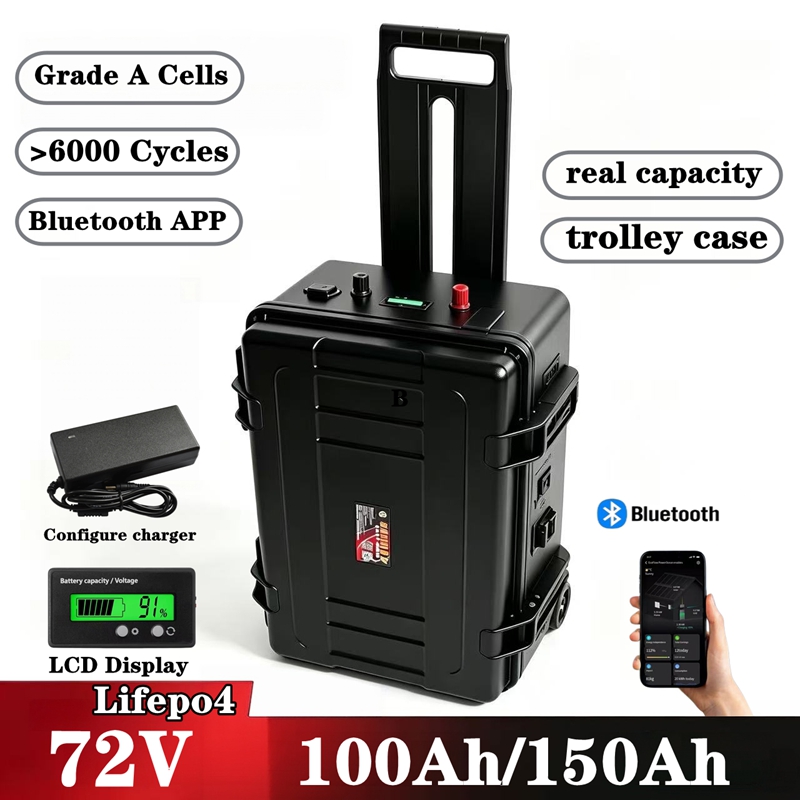 Водонепроницаемый литиевый акк – обзор и цена Lifepo4 72V 100Ah Battery Pack Ev